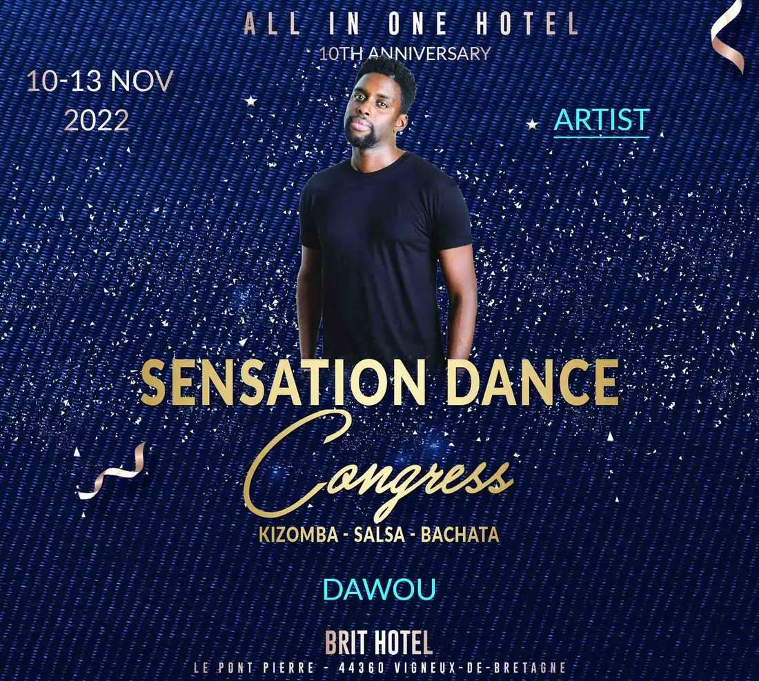 Sensation Dance Congress — Brittany, France, featuring Dawou Tarraxo