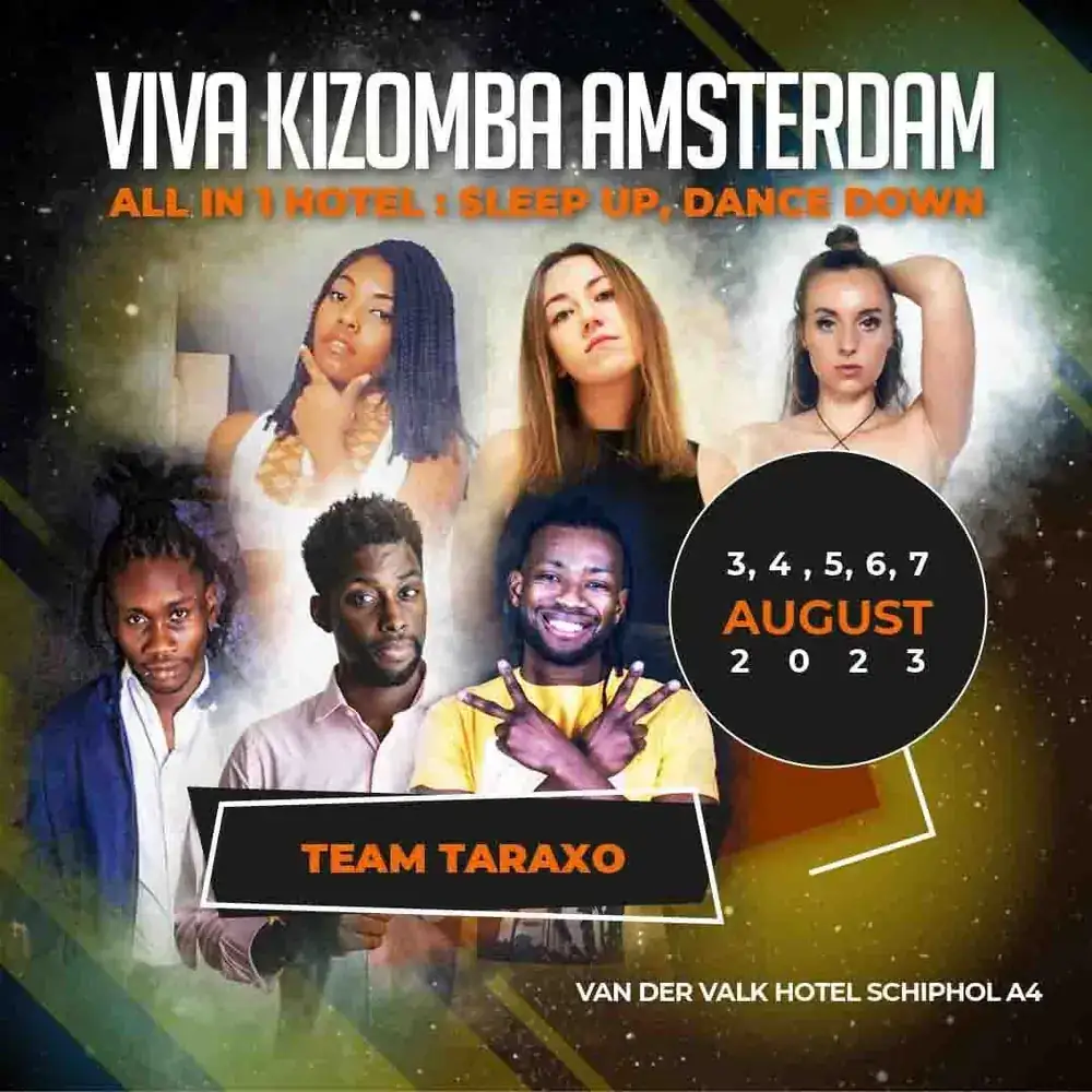 Viva Kizomba Amsterdam — Team Tarraxo with Dawou Tarraxo