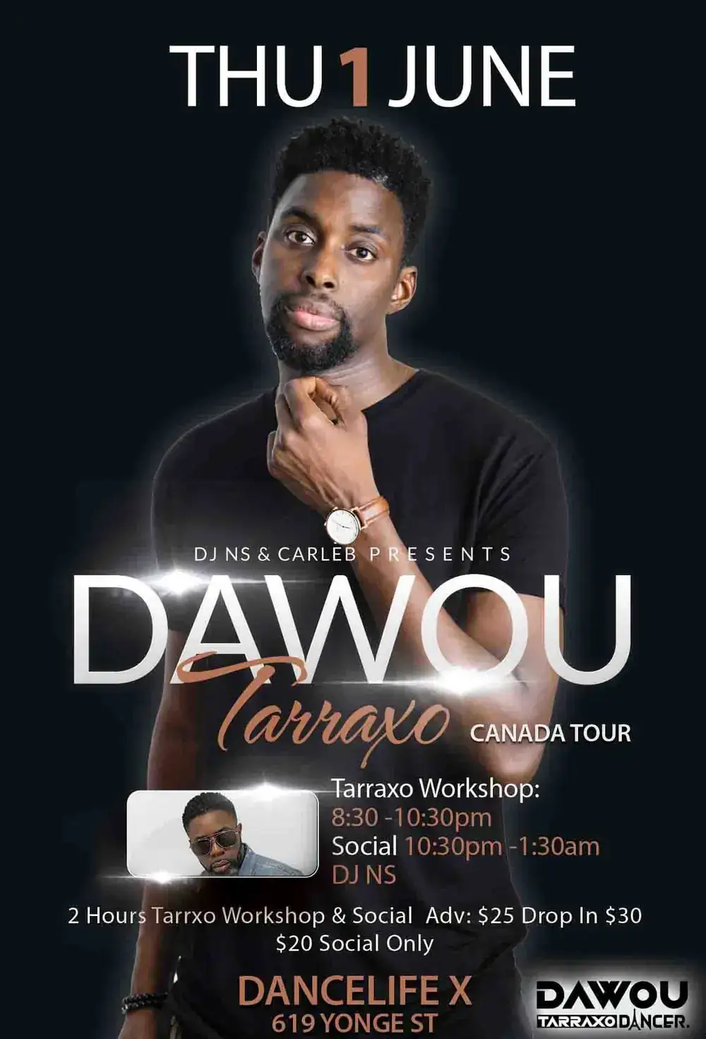 Dawou Tarraxo Canada Tour — Tarraxo workshop at Dancelife X, Toronto